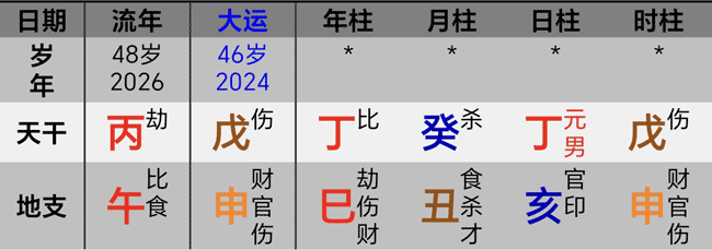 2026丙午马年泽连斯基八字